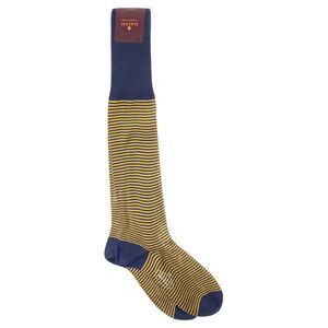 Gallo Men Striped Cotton Long Socks